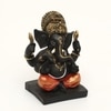 Bhupati Polyresin Figurine in Black Colour