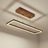 Even 36 Brown Wooden LED Hanging Lamp