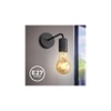Ostaria Wall Sconce Black