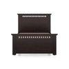 Fidora Solid Wood Single Size Non Storage Bed in Mahogany Finish