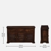 Sheesham Wood Sideboard In Scratch Resistant Provincial Teak Finish
