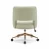 Doe Buck Lotsee Modern Sage Boucle Office Chair