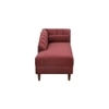 Korslund Velvet Chaise Lounger in Pink Colour