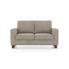 Apollo Neo 2 Seater Fabric Sofa in Mist Brown Colour (Back Height : Regular, Cushion Type : Hard)