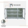 Viona Engineered Wood Display Bar Unit Frosty White