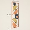 W-Etsu Abstract Metal Wall Decor in Multicolor Set of 1