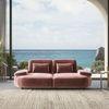 Soho 3 Seater Fabric Sofa In Blush Fabric