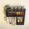 Caterina Wooden Kitchen Storage Rack