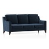 Abbey Sofa Set (Colour : Cobalt, Cushion : Hard, Seater : 3+2+1)