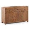 Striado Sideboard in Amber Walnut Finish