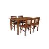 danny solid wood  4 seater Dining table in  Provincial Teak