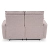 Canyon Two Seater Manual Fabric Recliner in Greige Beige Colour
