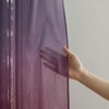 Stoa Paris Sheer Ombre Printed Long Door Curtain, Aesthetic Curtain with  Light Filtering Balcony, Set of 1 Parda, Sundowner Affair - Peach