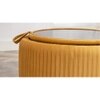 Loofy Ottoman with Storage Color in Yellow