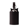 Devansh Solid Wood Electric Wall Light in Brown Colour with Black Shade Count of 1 Light
