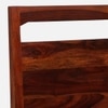 Gianni Solid Wood Dining Chair in Brown Colour - Set of 2