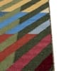 Jaipur Rugs Soft Striped Wool 5x8 Feet Red And Poppy Dhurrie Carpet