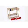 Pine Tree Bunk Bed with Drawer Storage
