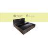 Styx Solid Wood King Size Drawer Storage Bed In Melamine Finish