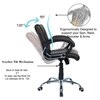 Liieancoinn Mid Back Executive Chair in Black Colour
