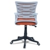 Xxeana Mid Back Ergonomic Chair in Orange Colour