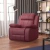Griffin Recliner Single Seater - Crimson Burgundy