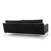 Velore Fabric Sofa (Black)
