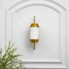Oasis Glass And Metal Wall Light