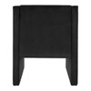 Shuntina Accent Velvet Chair in Black Colour