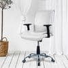 Teaauras High Back Executive Chair in White Colour