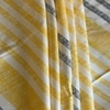Ulric Yellow Geometric 400 TC Cotton Flat Single Size Bedsheet with 1 Pillow Cover – Threads