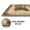 Luxe Home Macau Cat Bath Mat (40x60 cm)- Chocolate