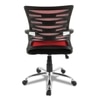 Vertigo Ergonomic Mesh Office Chair Mid Back (Red-Black)