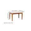 Oakmont Sheesham Wood Accent 4 Seater Dining Table Set