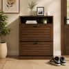 Shri Art Solid Wood Shoe Rack