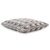 Margot Grey Cotton Cushion Cover 16X16  Inches