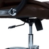 Pleash High Back Executive Chair in Brown Colour