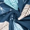 Blue Floral 300 GSM Cotton Double Bed Size Comforter from Threads