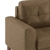 Verona Essential 2 Seater Fabric Sofa in Dune Colour