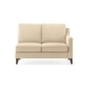Abbey Sectional Sofa (Colour : Birch Beige, Cushion : Hard, Seater : Left Aligned 2 Seater + Left Aligned Chaise)