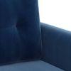 Winston 3 Seater Fabric Sofa (Marine Blue)