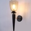 Eliante Mashal Wall Lights Mild Steel & Glass Material Brown & Champaign Finish