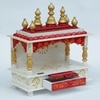 D'Dass Sheesham and Mdf Wooden Home Temple For Pooja Mandir For Home