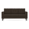 Winston 3 Seater Fabric Sofa in Fossial Brown Colour