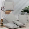 Set Of 5 Solid Square Cushion Covers