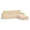 Apollo Sofa (Colour : Birch Beige, Cushion : Hard, Back Type : High Back, Seating Capacity : Right Aligned 3 Seater + Right Aligned Chaise)