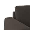 Granada Premium 3 Seater Fabric Sofa in Stone Grey Velvet Colour