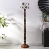 Devansh Wooden Floor Lamp