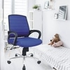 Smart Ergonomic Chair With Breathable Blue Mesh Fabric