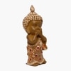 VEDAS Polyresin  Figurine in Brown Colour